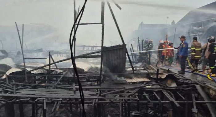 Polresta Palangka Raya Selidiki Kebakaran 11 Rumah di Mendawai II