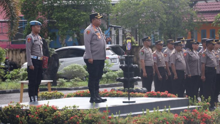 Pimpin Apel, Kapolresta: Antisipasi Semua Bentuk Ancaman Kamtibmas