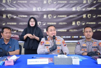 Kapolres Gresik : Kami Tidak Akan Memberi Ruang Bagi Pelaku Narkoba