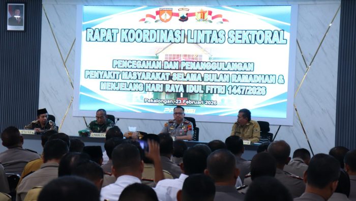 Rakor Lintas Sektoral Digelar, Polres Pekalongan Fokus Tekan Penyakit Masyarakat
