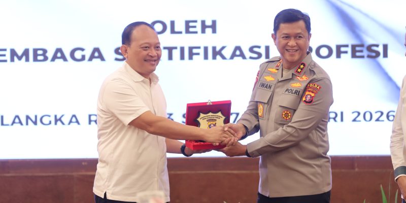Buka Sertifikasi Penyidik dan Penyidik Pembantu, Ini Penekanan Kapolda Kalteng