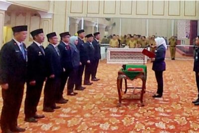 8 Pejabat Pemkab Musi Rawas Dilantik, Ini Daftarnya