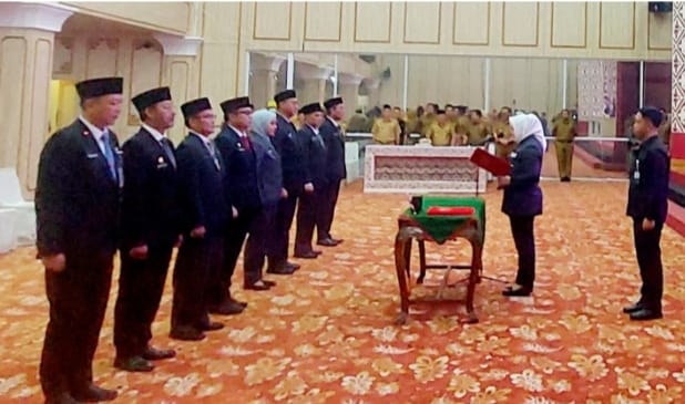 8 Pejabat Pemkab Musi Rawas Dilantik, Ini Daftarnya