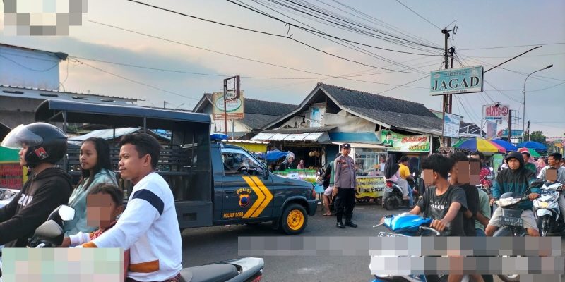 Hadir di Tengah Warga, Cara Polres Pekalongan Pantau Situasi Kamtibmas Sore Hari