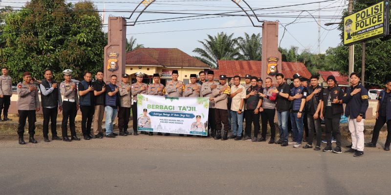 Kapolres Bersama Satreskrim Polres Musi Rawas Salurkan Sembako ke Panti Asuhan dan Door to Door Kerumah Warga Hingga Bagikan Takjil