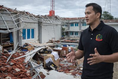 Gedung Baru Ambruk, Proyek Rp 3,6 Miliar di SMA Negeri 3 Pekalongan Disorot, GNPK-RI: Ada Bau Penyimpangan