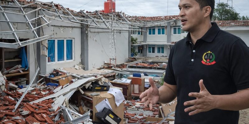 Gedung Baru Ambruk, Proyek Rp 3,6 Miliar di SMA Negeri 3 Pekalongan Disorot, GNPK-RI: Ada Bau Penyimpangan