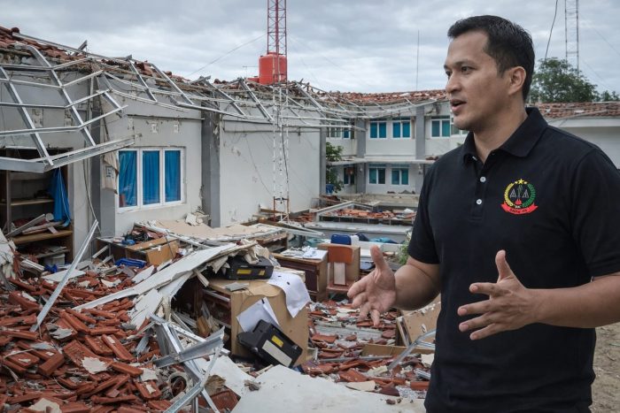 Gedung Baru Ambruk, Proyek Rp 3,6 Miliar di SMA Negeri 3 Pekalongan Disorot, GNPK-RI: Ada Bau Penyimpangan