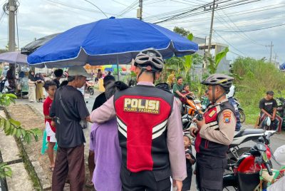 Sat Samapta Polres Pasuruan Patroli Asmara Senja di Gempeng–Bangil, Pedagang Takjil Dihimbau Jaga Kamtibmas