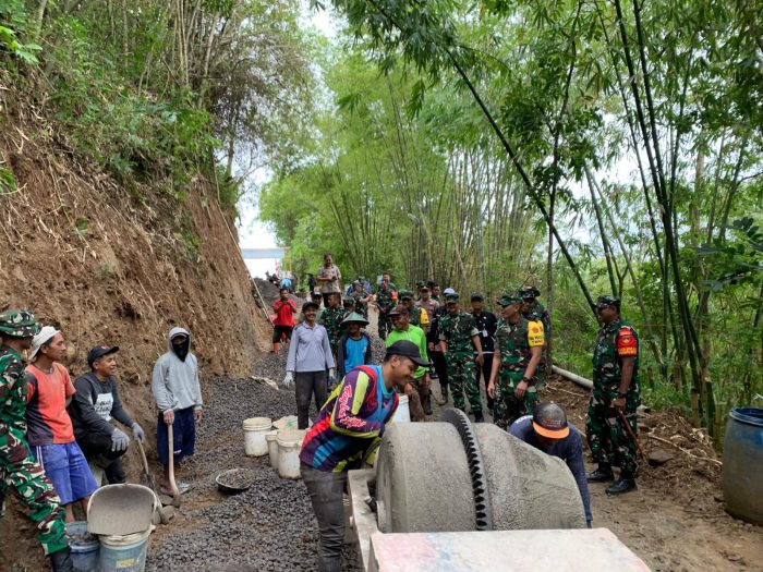 Tim Wasev Tinjau Langsung Sasaran TMMD 127 Kodim Wonogiri Desa Kembang