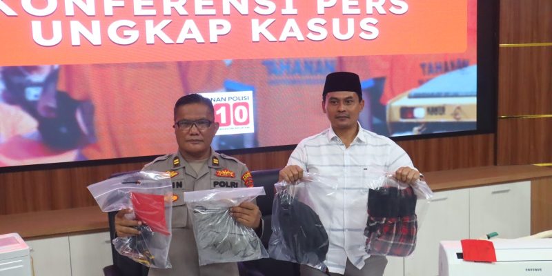 Polres Probolinggo Kota Amankan Tersangka Spesialis Pembobol Sekolah dan Perkantoran
