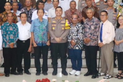 Kapolres Nganjuk Perkuat Sinergi Lintas Gereja Demi Pengamanan Ibadah Umat Nasrani