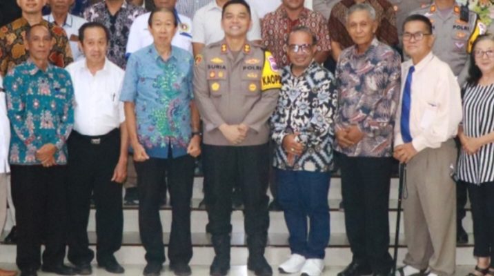 Kapolres Nganjuk Perkuat Sinergi Lintas Gereja Demi Pengamanan Ibadah Umat Nasrani