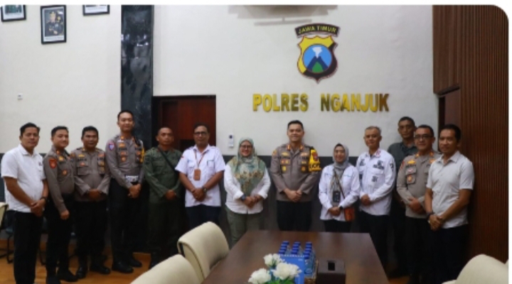 Dalam Pengamanan Hutan, Cegah Gukamhut Siagakan dan Perkuat Tegak Hukum Oleh Perhutani Bersinergi Bersama Kapolres Nganjuk