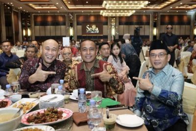 Wali Kota Lubuk Linggau dan Bupati Muratara Hadiri Lepas Sambut Danrem 044/Gapo