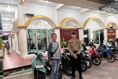 Polresta Palangka Raya Amankan Masjid Nurul Iman Saat Ibadah Taraweh