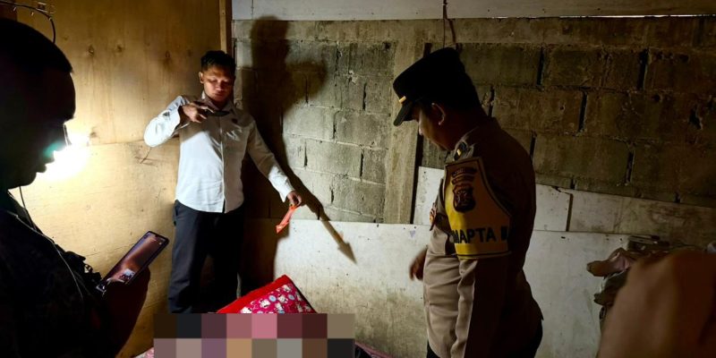 Personel Polresta Palangka Raya Tindaklanjuti Penemuan Mayat di Jalan Rajawali Km 5,5