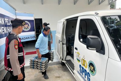 Kawal Program MBG, Satsamapta Polresta Palangka Raya Pastikan Distribusi Aman dan Lancar