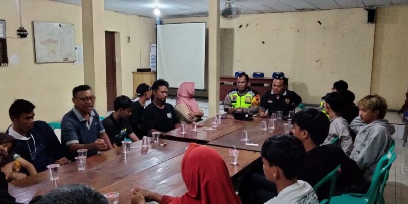 Polsek Bojong Kedepankan Problem Solving Kekeluargaan, Perkelahian Remaja Antar Desa Berakhir Damai