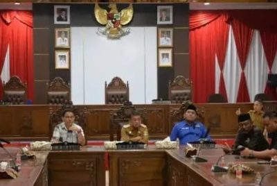 Bahas Tindak Lanjut Rakornas, Ketua DPRD Muratara Devi Arianto Coffe Morning Bersama Bupati