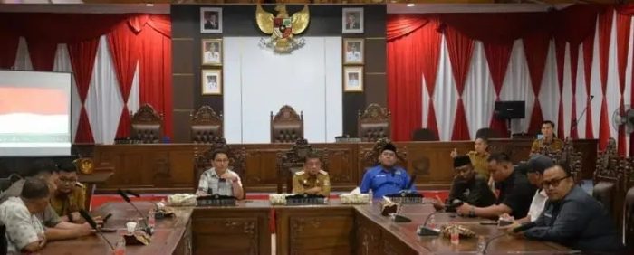 Bahas Tindak Lanjut Rakornas, Ketua DPRD Muratara Devi Arianto Coffe Morning Bersama Bupati