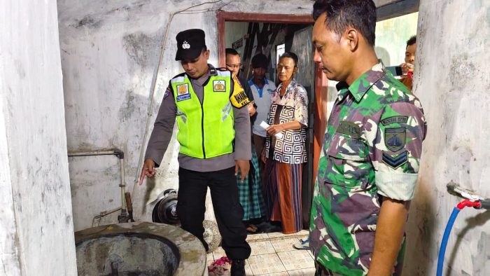 Respon Cepat Polsek Bojong Tangani Penemuan Jasad Lansia Tercebur Sumur di Desa Ketitang Lor