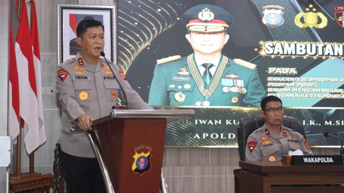 Rakernis Propam 2026, Kapolda Kalteng: Fungsi Propam Sebagai Garda Terdepan Jaga Kehormatan Profesi