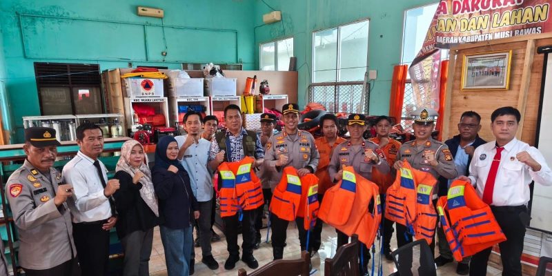 Kapolres Musi Rawas Kunjungi BPBD, Bahas Kesiapan Penanggulangan Bencana Jelang Idul Fitri