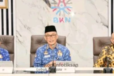 Wali Kota Lubuk Linggau Kunker ke BKN Dalam Rangka Ekspose Manajemen Talenta