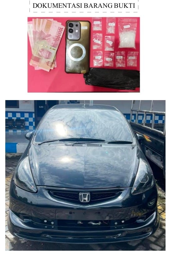Polres Pasuruan Ringkus Residivis Perempuan di By Pass Gempol, Sabu 17 Gram Diamankan