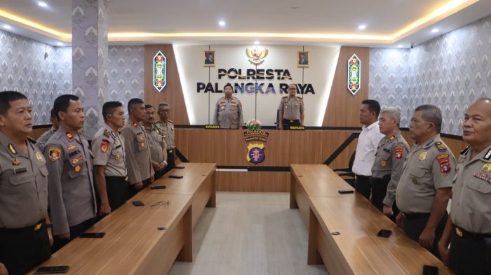 Polresta Palangka Raya Dukung Penandatanganan Surat Kesepakatan Bersama antara Polda Kalteng dan Serikat Pekerja/Buruh