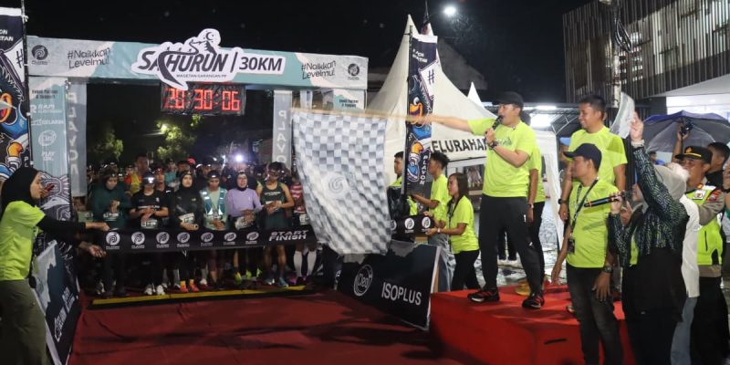 Sahurun 30K : Polres Magetan Wadahi Komunitas Pelari di Bulan Ramadhan