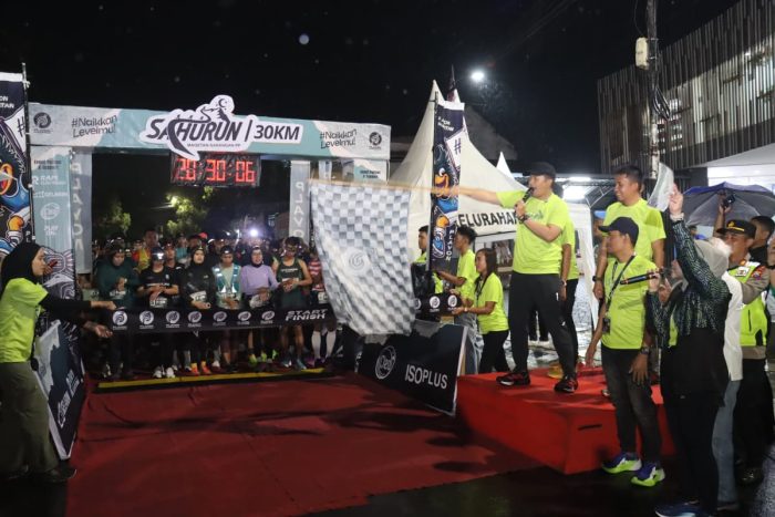 Sahurun 30K : Polres Magetan Wadahi Komunitas Pelari di Bulan Ramadhan