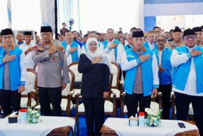 Kapolri Ajak Buruh KSPSI di Surabaya Waspada Hadapi Kondisi Global