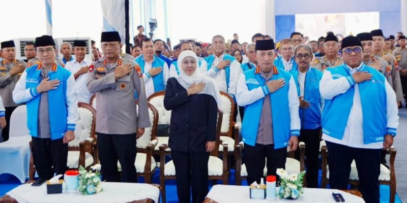 Kapolri Ajak Buruh KSPSI di Surabaya Waspada Hadapi Kondisi Global