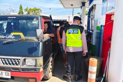Polres Pekalongan Cek Stok BBM Jelang Idul Fitri 1447 H, Dipastikan Aman dan Normal