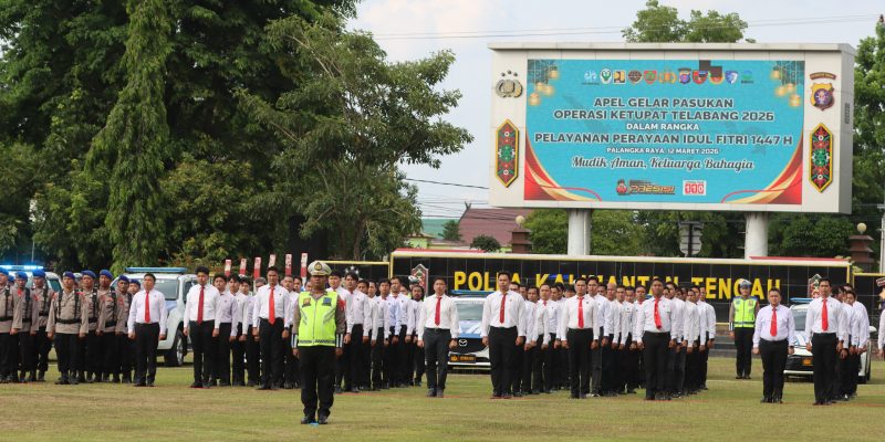 Polda Kalteng Amankan Perayaan Idul Fitri 1447 H, Ribuan Personel dan 53 Pos Pelayanan Diterjunkan