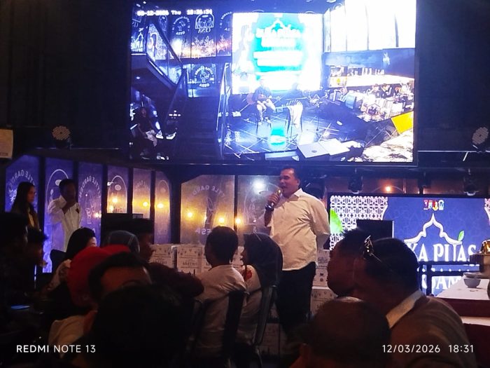 Kasatreskrim Polresta Pasuruan Mengajak Wartawan Buka Puasa Bersama