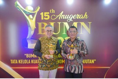 Prestasi Gemilang! Semen Baturaja Raih 2 Penghargaan Best Corporate dan Best CEO di Anugerah BUMN 2026