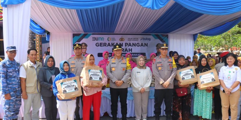 Kapolda Apresiasi Gerakan Pangan Murah di Kobar Wujud Kontribusi Nyata Dalam Mendukung Kesejahteraan Masyarakat