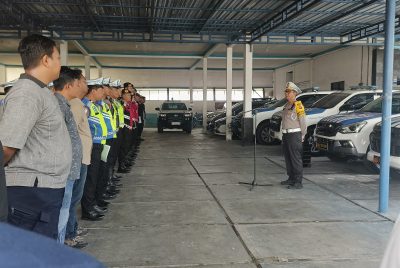 Pimpin Apel Ops Ketupat Telabang 2026, Dirlantas Polda Kalteng Tekankan Pelayanan Mudik Aman