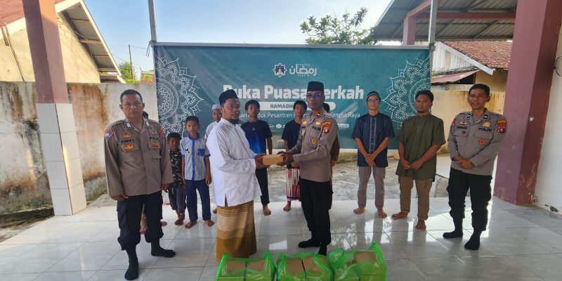 Polri Peduli Ramadan, Polresta Palangka Raya Hampiri Panti Asuhan dan Bagikan Takjil