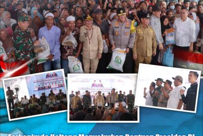 Wujud Kepedulian, Forkopimda Kalteng Salurkan Bantuan Presiden RI untuk Warga Kotim