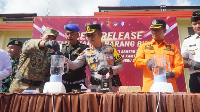 Satresnarkoba Polres Pasuruan Sita Ratusan Gram Sabu Dalam Ops Pekat Semeru 2026