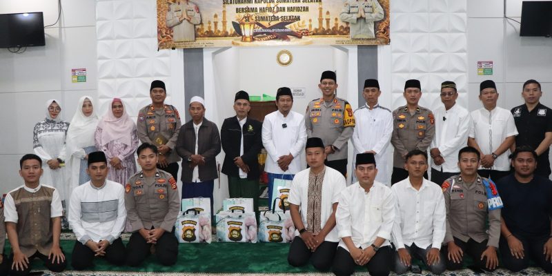Kapolres Musi Rawas Berikan Bingkisan Dari Kapolda Sumsel Kepada Hafidz dan Hafidzah