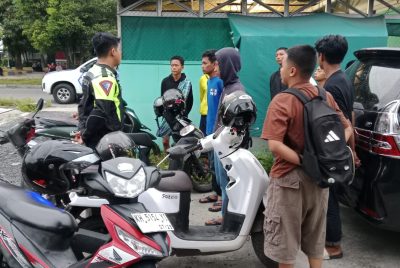 Patroli Subuh Satlantas Polresta Palangka Raya, Cegah Balap Liar dan Jaga Keamanan Selama Ramadhan