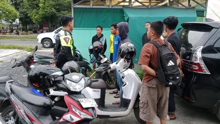 Patroli Subuh Satlantas Polresta Palangka Raya, Cegah Balap Liar dan Jaga Keamanan Selama Ramadhan