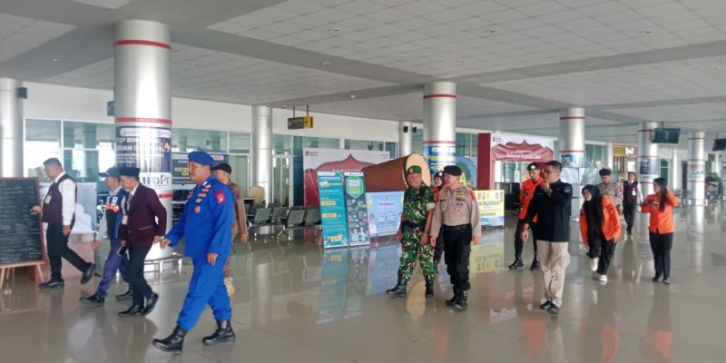 Jaga Keamanan dan Ketertiban, Polresta Palangka Raya Operasikan Pos Pelayanan di Bandara Tjilik Riwut