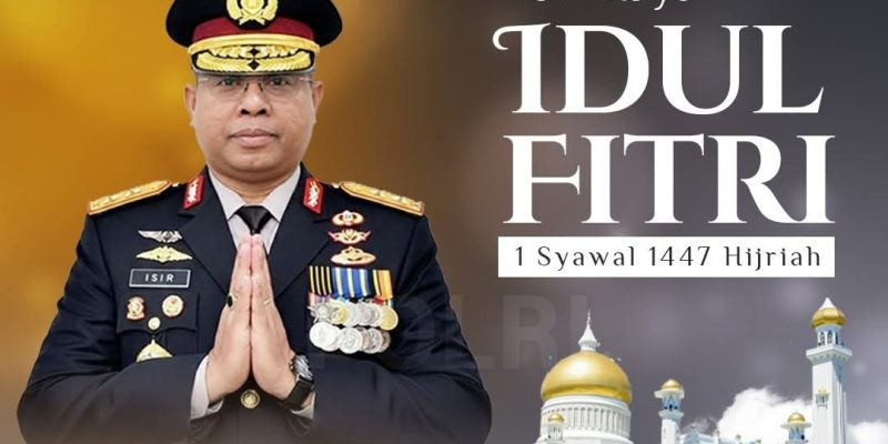 Kadiv Humas Polri Irjen Pol. Johnny Eddizon Isir Sampaikan Ucapan Idulfitri 1447 H, Ajak Pererat Silaturahmi