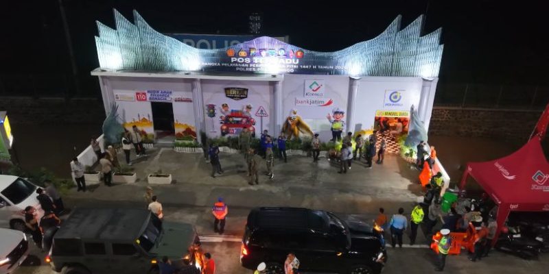 Dibangun Mirip IKN, Posyan Polres Probolinggo Pemudik Dengan Berbagai Fasilitas Layanan Gratis